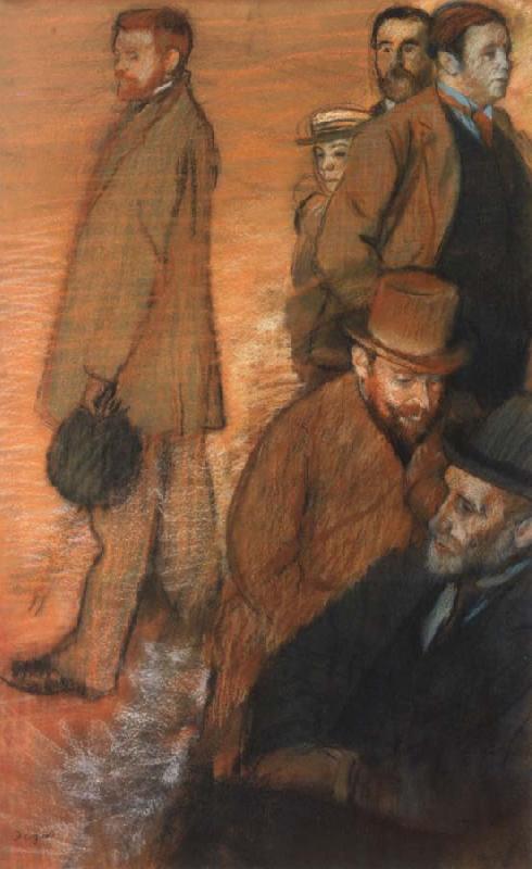 Edgar Degas Six Friends Germany oil painting art